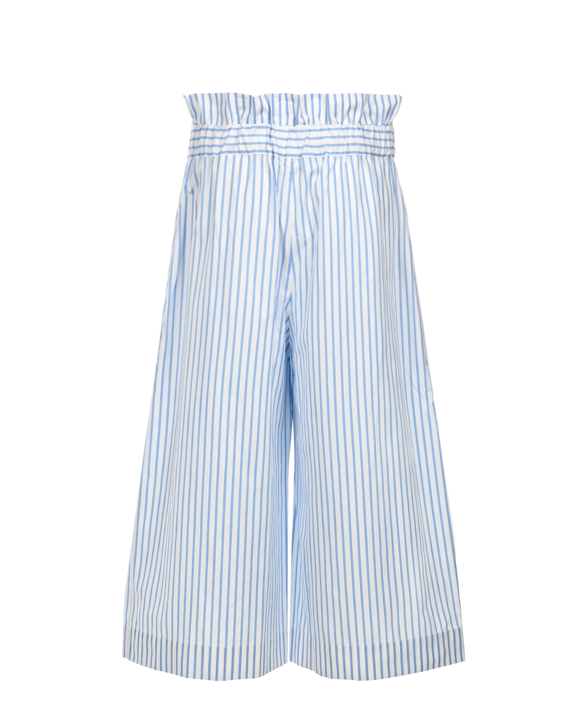 Юбка-брюки в бело-голубую полоску Sara Roka, размер 42, цвет белый - фото 2