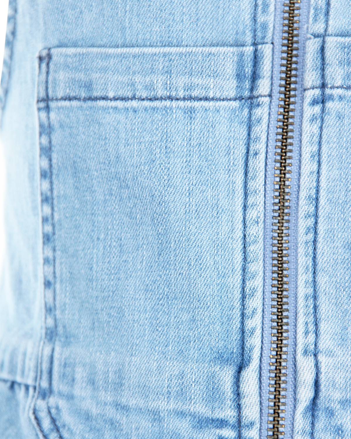 Голубой джинсовый сарафан Stella McCartney, размер 164 - фото 4
