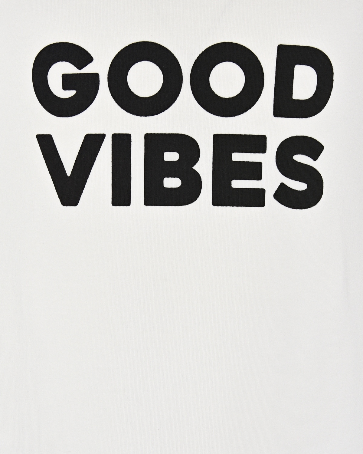Платье с принтом "Good vibes" Yporque детское, размер 92, цвет белый - фото 3