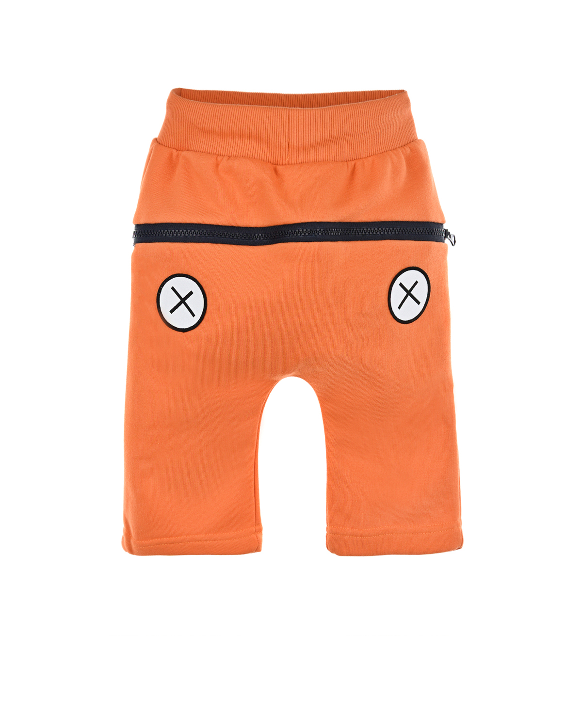 Оранжевые трикотажные шорты Zombie Dash детские, размер 92, цвет оранжевый - фото 2