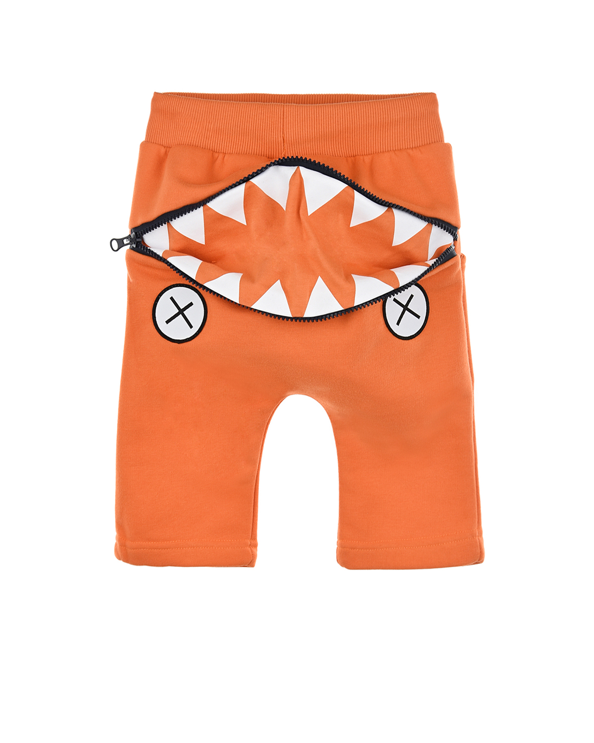 Оранжевые трикотажные шорты Zombie Dash детские, размер 92, цвет оранжевый - фото 3