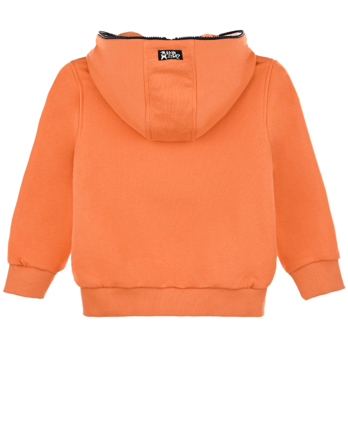Спортивная куртка с принтом "Зубы" Zombie Dash детская, размер 92, цвет оранжевый - фото 3
