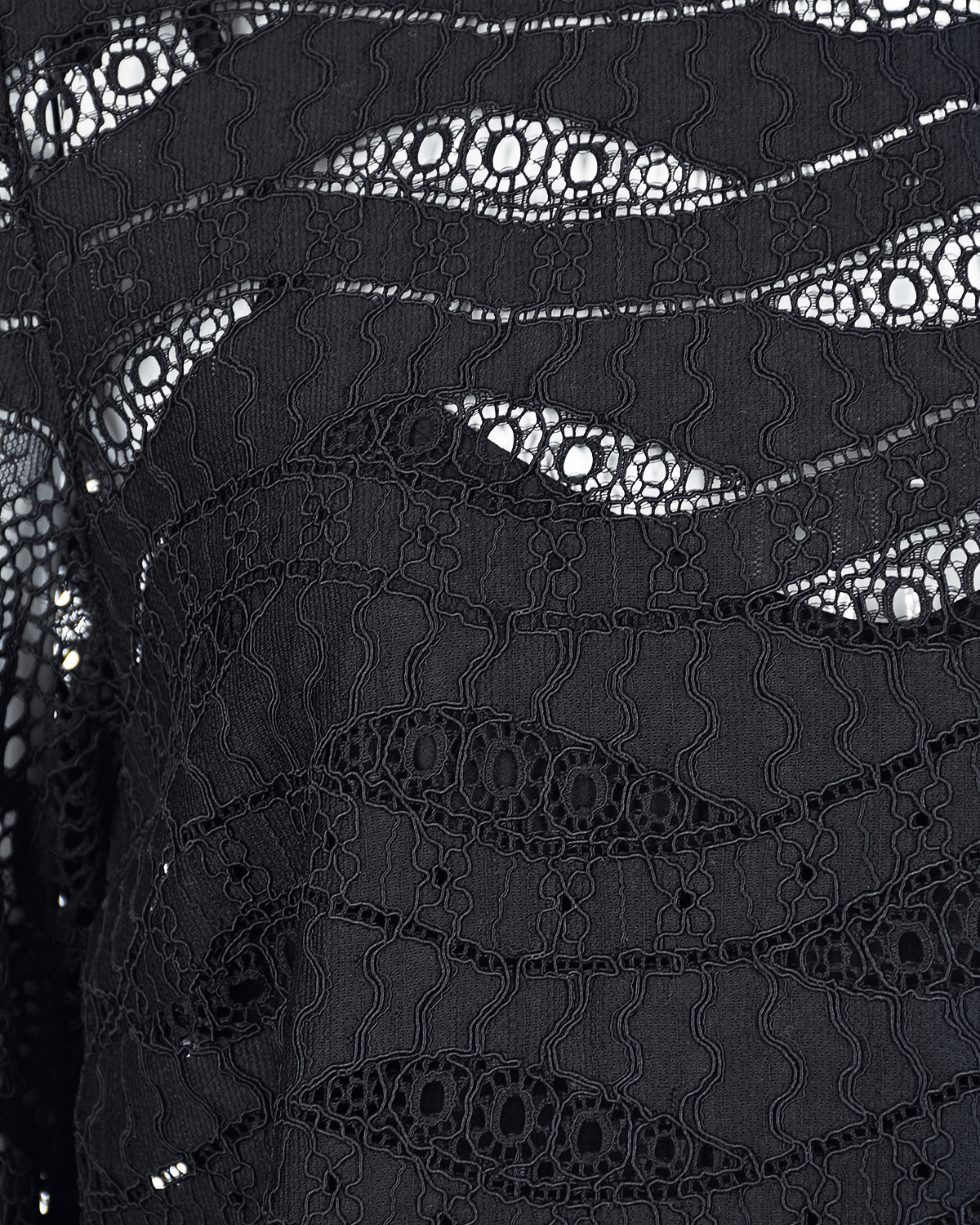 Черное кружевное платье TWINSET - фото 9