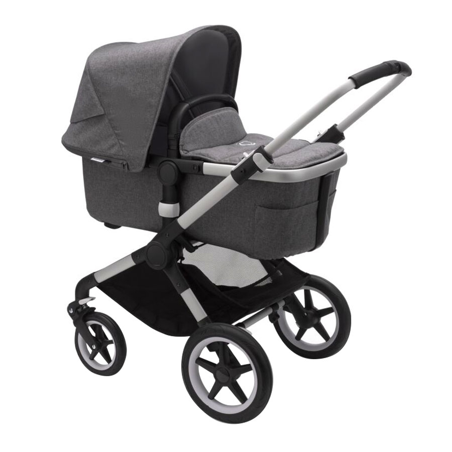 Коляска 2 в1 Fox2 Complete ALU/GREY MELANGE-GREY MELANGE Bugaboo, цвет серый Коляска 2 в1 Fox2 Complete ALU/GREY MELANGE-GREY MELANGE Bugaboo - фото 2