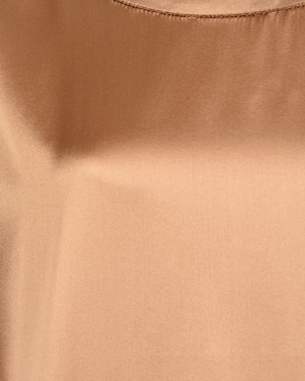 Бежевый блузон из шелка Panicale, размер 42, цвет серый - фото 7