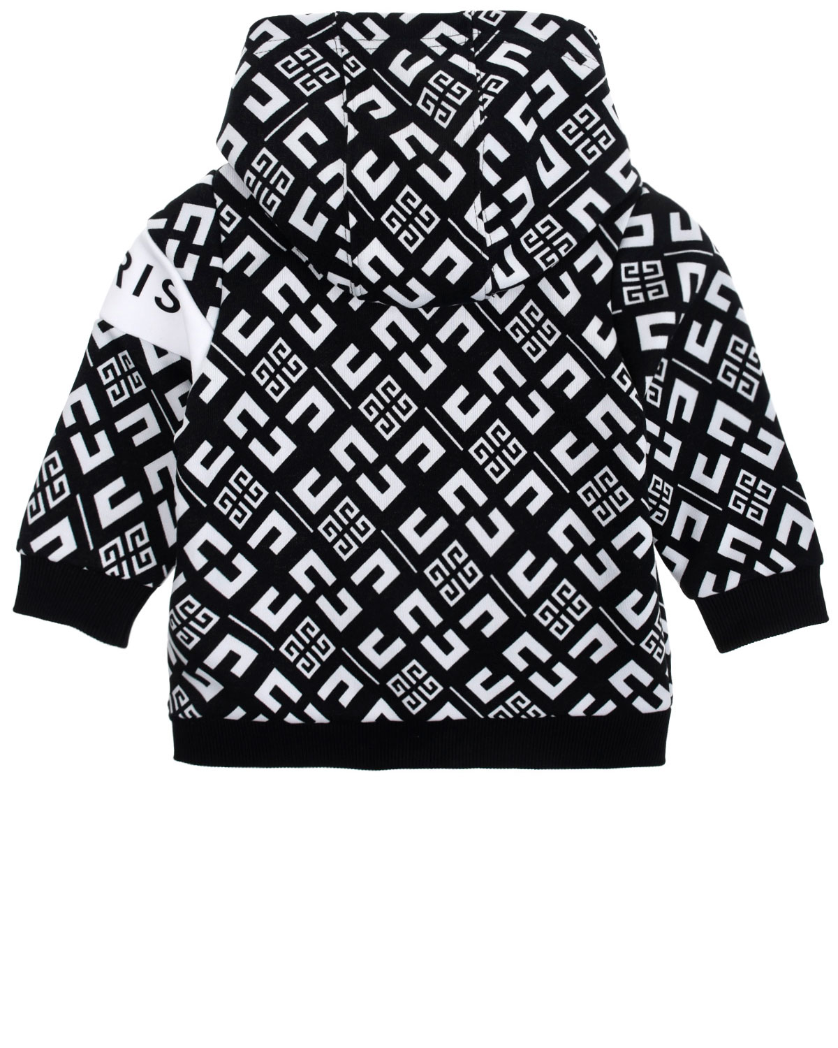 Спортивная куртка с капюшоном и сплошным принтом Givenchy детская - фото 2