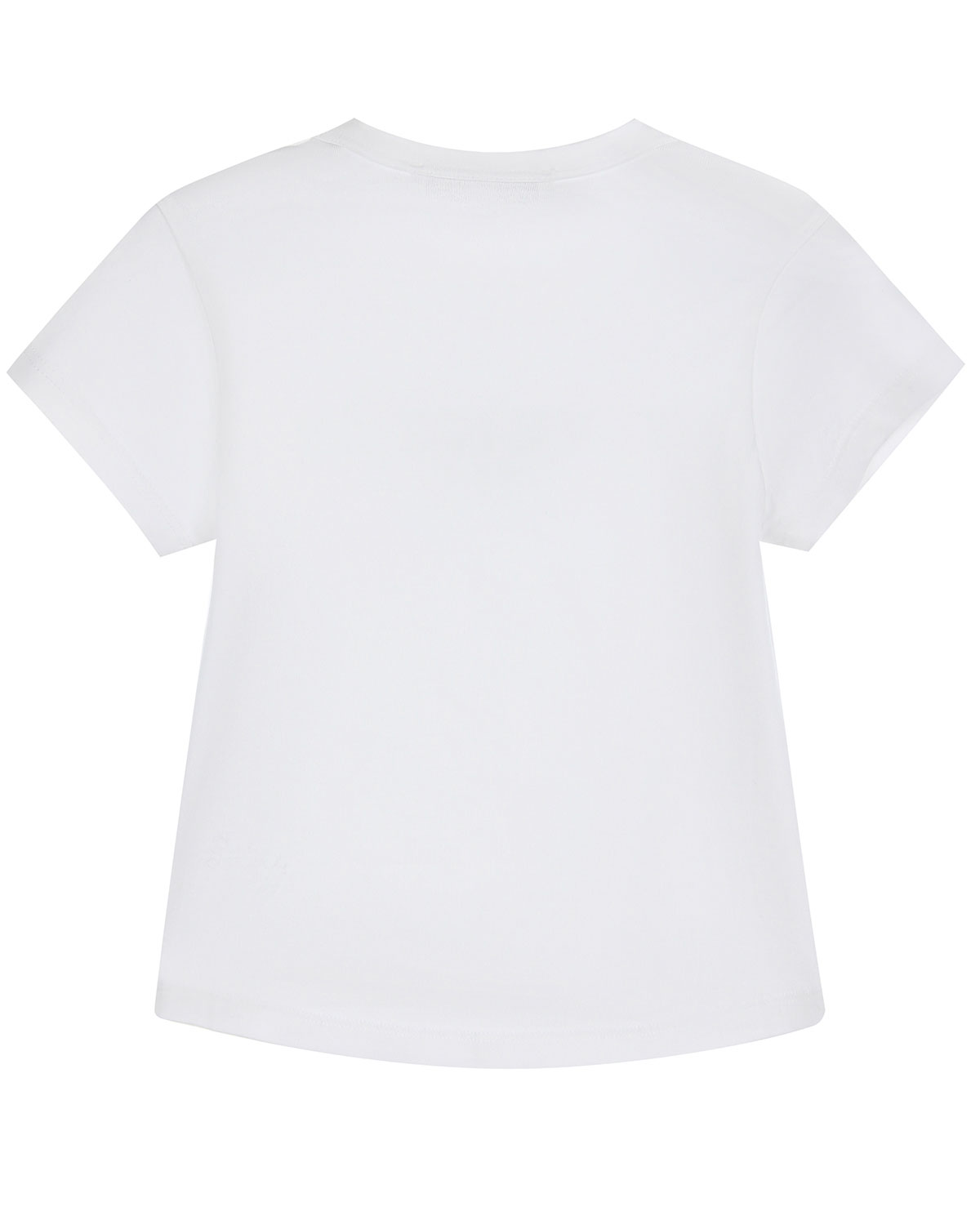 Белая футболка с удлиненным краем Givenchy детская - фото 2