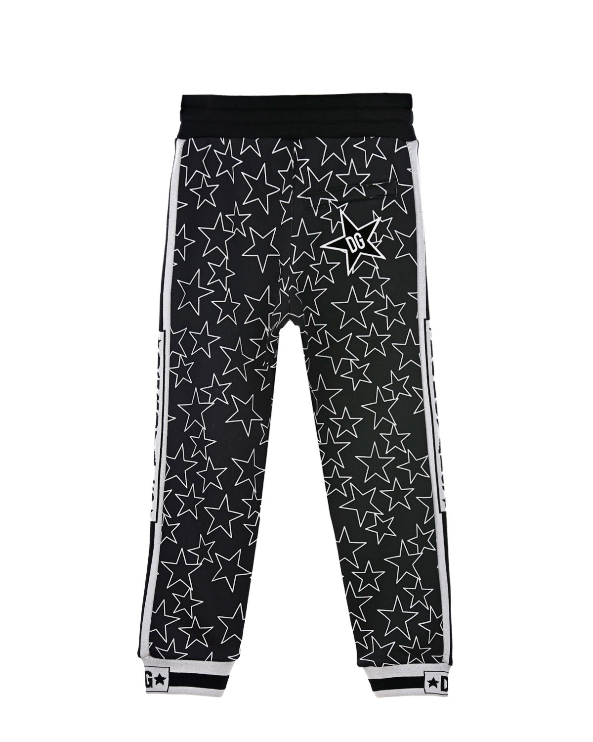 Спортивные брюки с принтом "Звезды" Dolce&Gabbana детские - фото 3