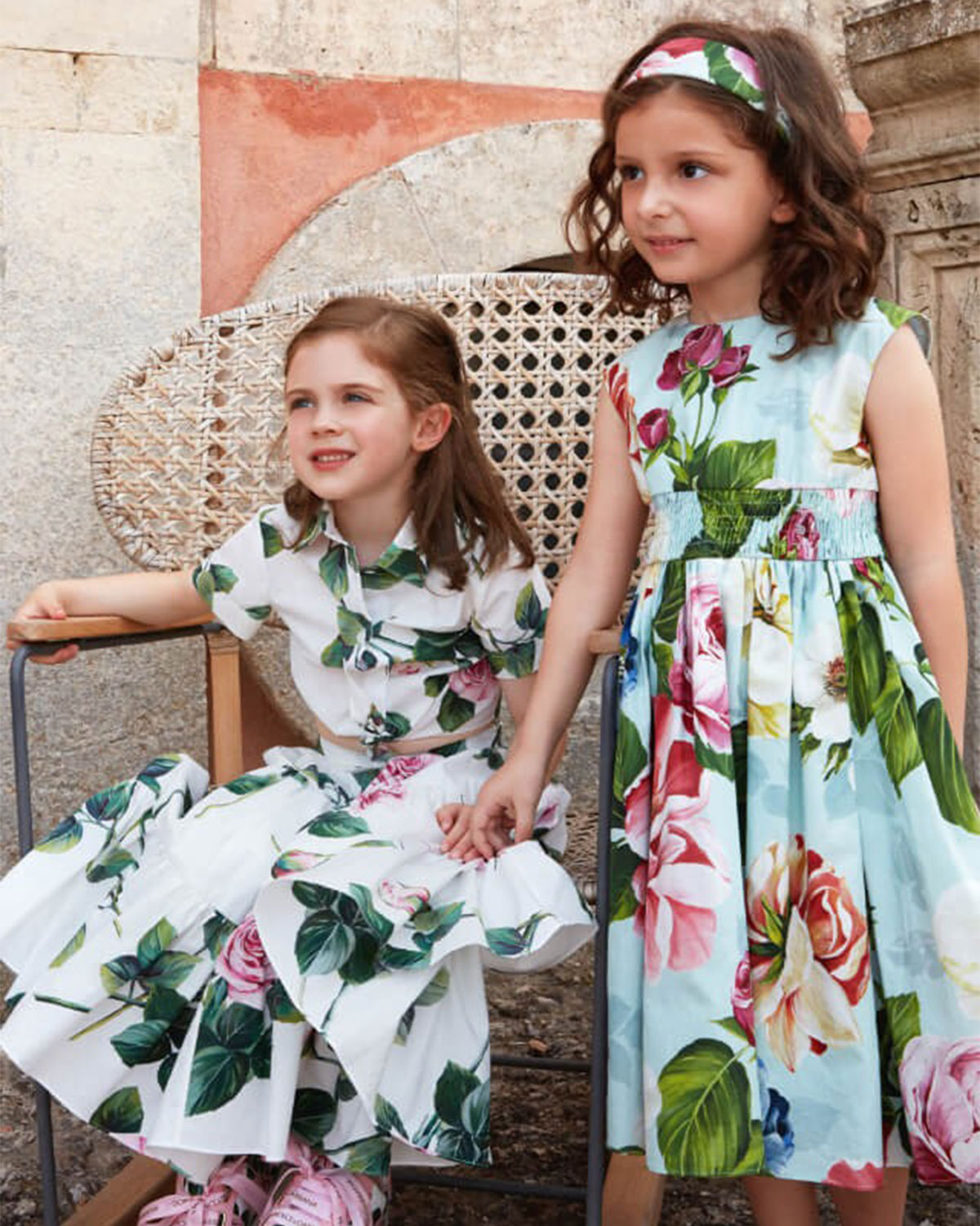 Платье с бантом Dolce&Gabbana детское - фото 2