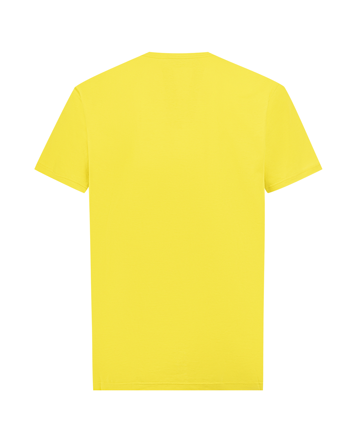 Желтая футболка с лого No. 21 - фото 6