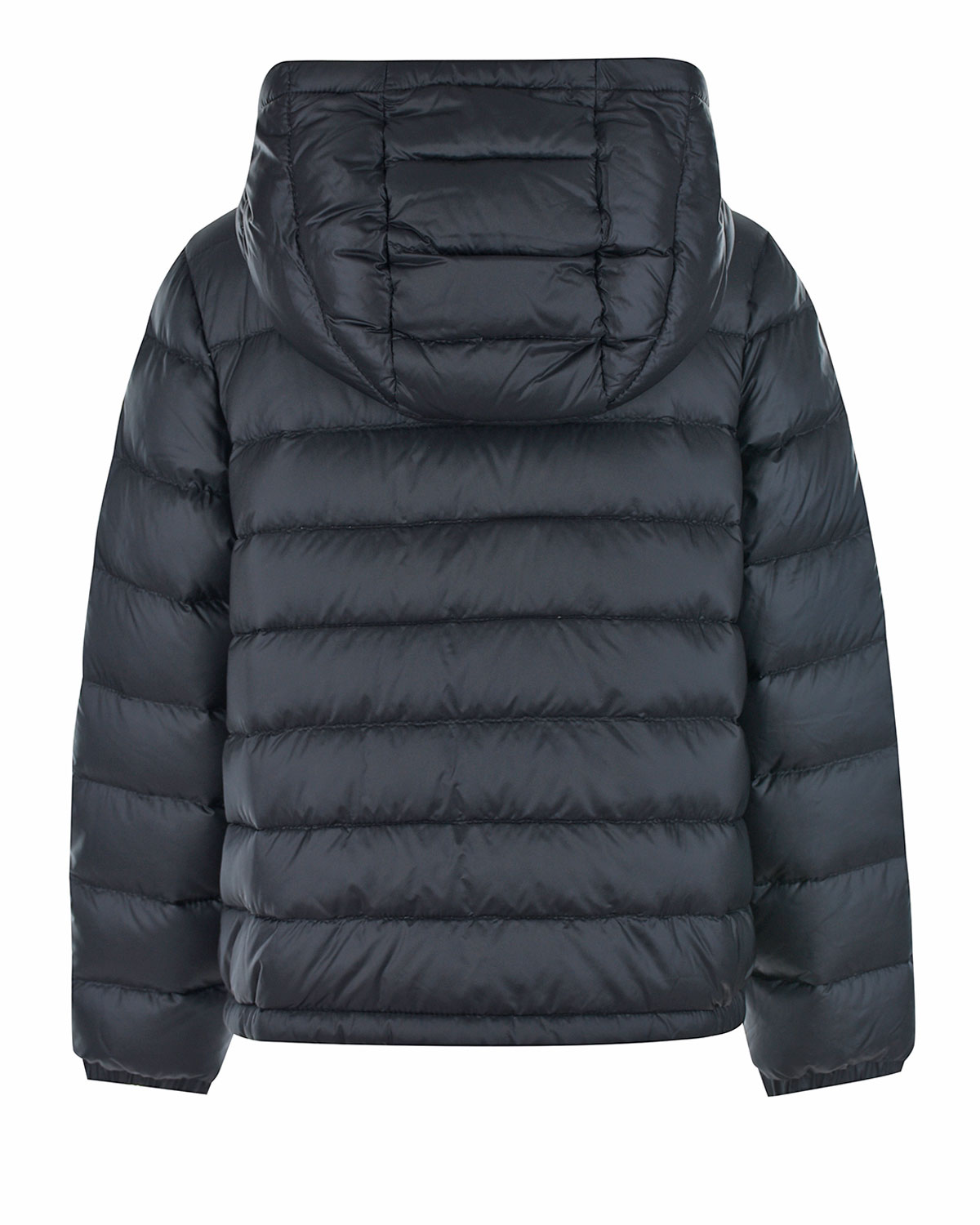 Пуховая куртка с контрастной деталью на молнии Moncler детская - фото 2