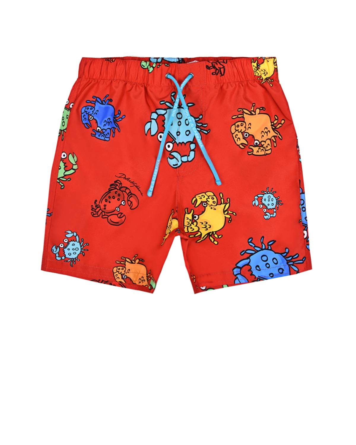 Шорты для купания с принтом "Крабы" Dolce&Gabbana детские