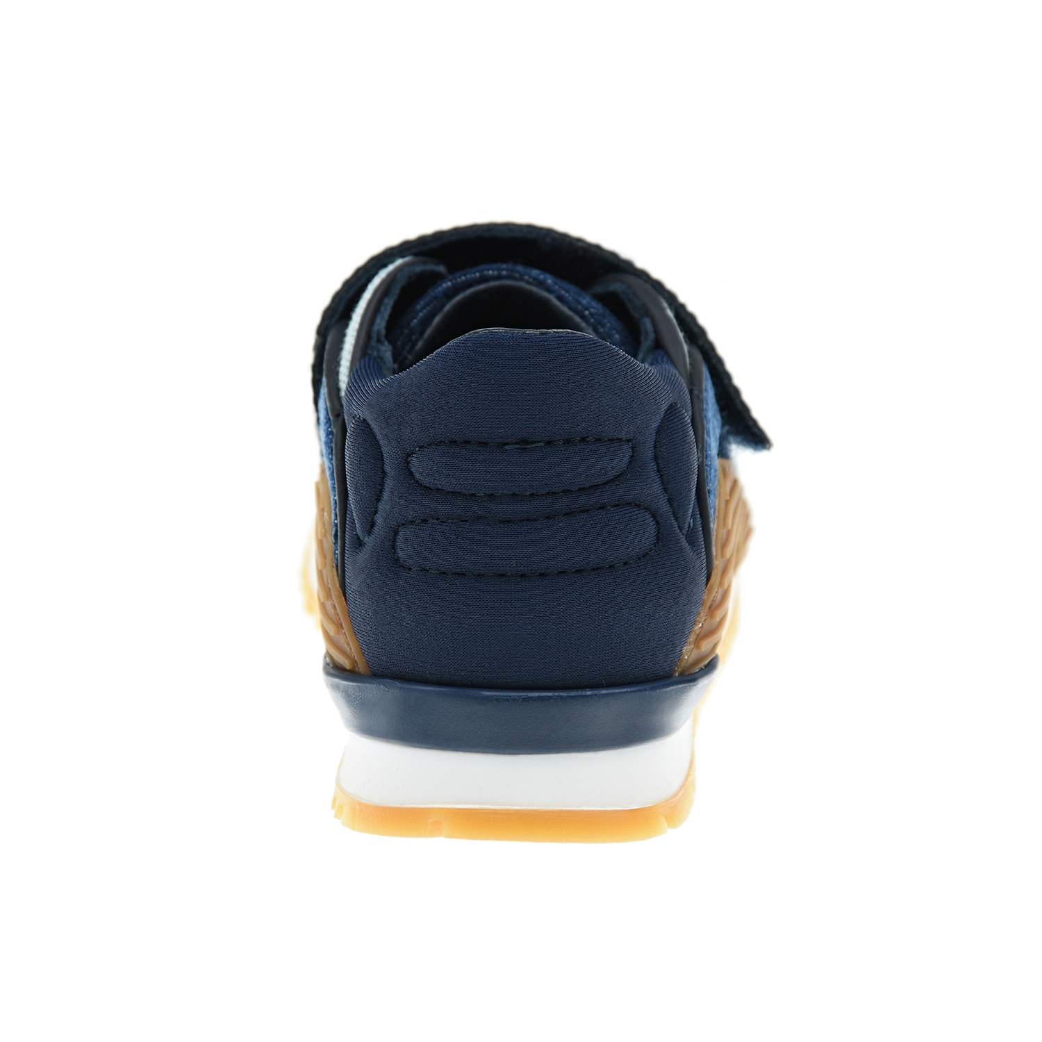 Джинсовые кроссовки в стиле patchwork Dolce&Gabbana детские, размер 20, цвет синий - фото 3