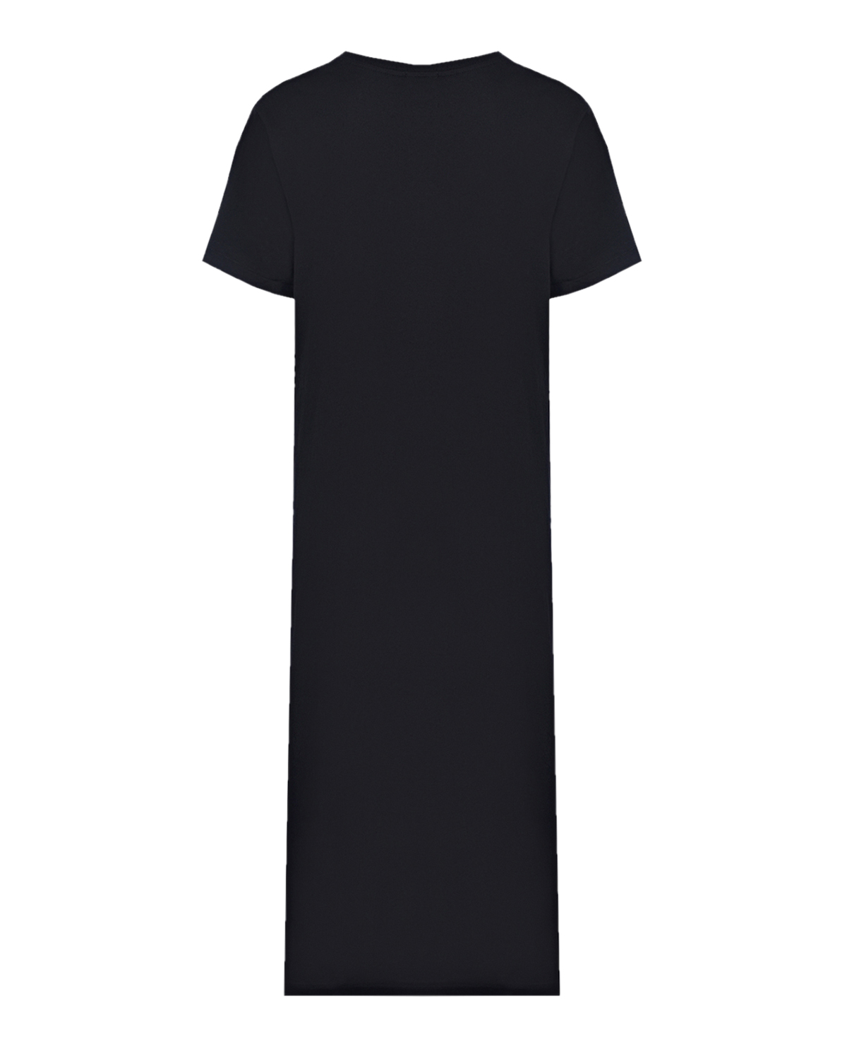 Платье-футболка с принтом "Atelier" 5 Preview, размер 40, цвет черный - фото 5