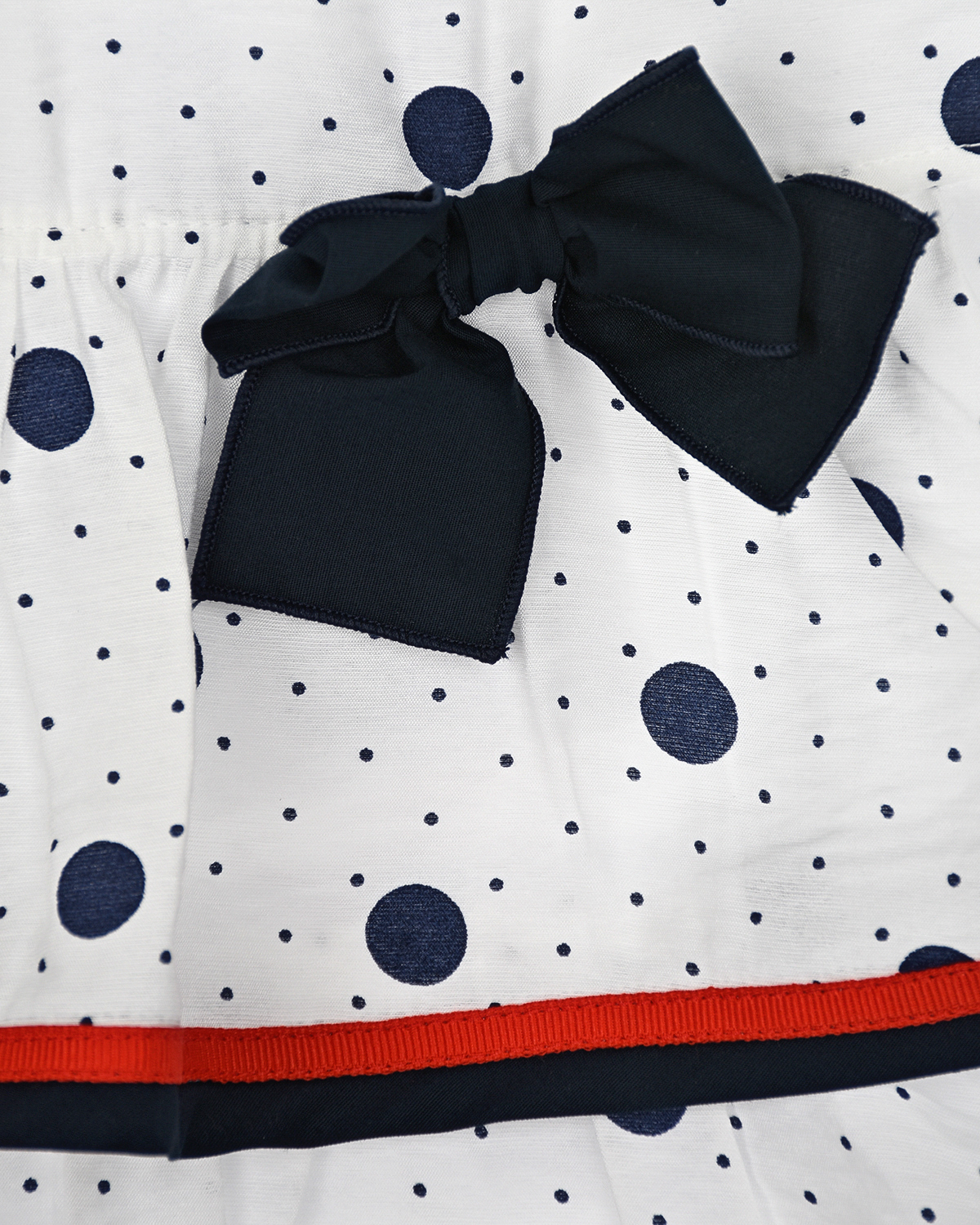 Платье в горошек с многослойной юбкой Aletta детское, размер 80, цвет мультиколор - фото 4