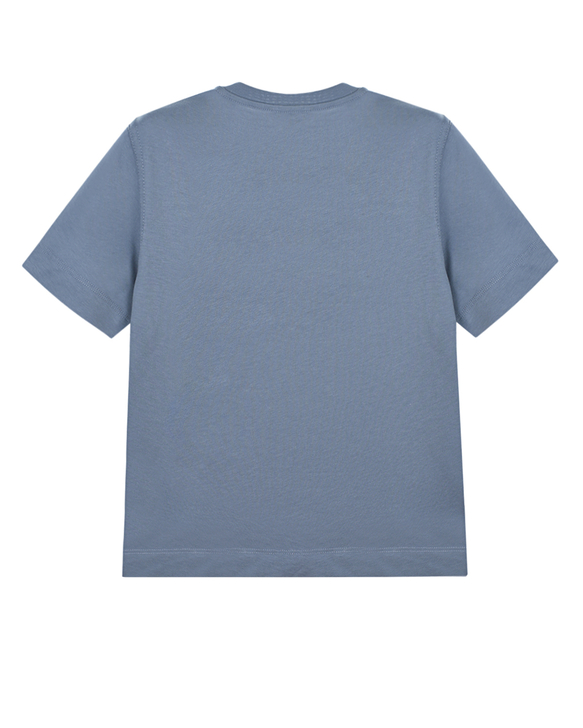 Серая футболка с логотипом Emporio Armani детская, размер 104, цвет серый - фото 2