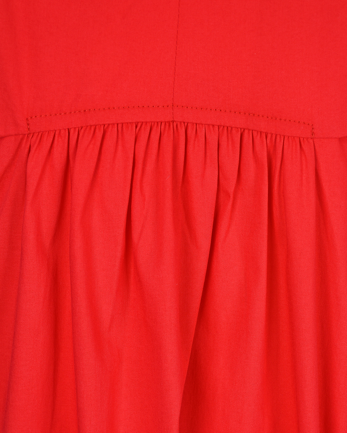 Красное платье с рюшами Attesa, размер 38, цвет красный - фото 6