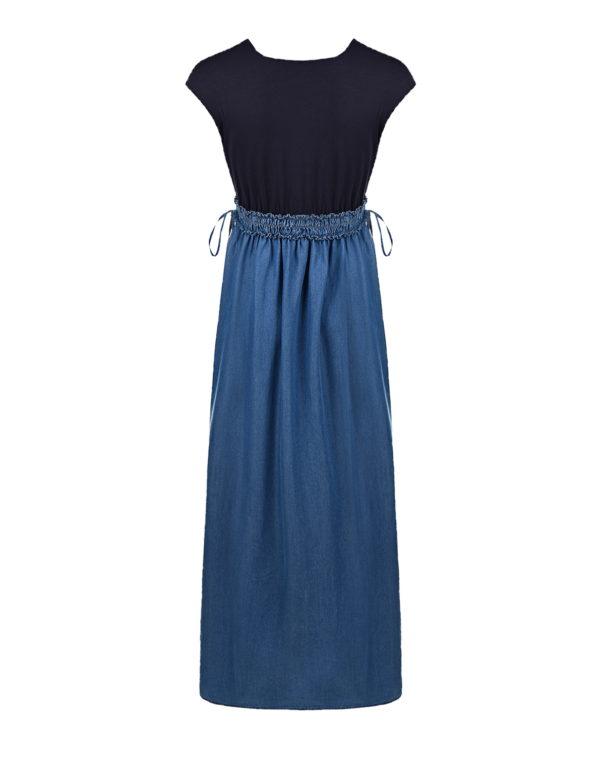 Платье с джинсовой юбкой Attesa, размер 38, цвет синий - фото 5