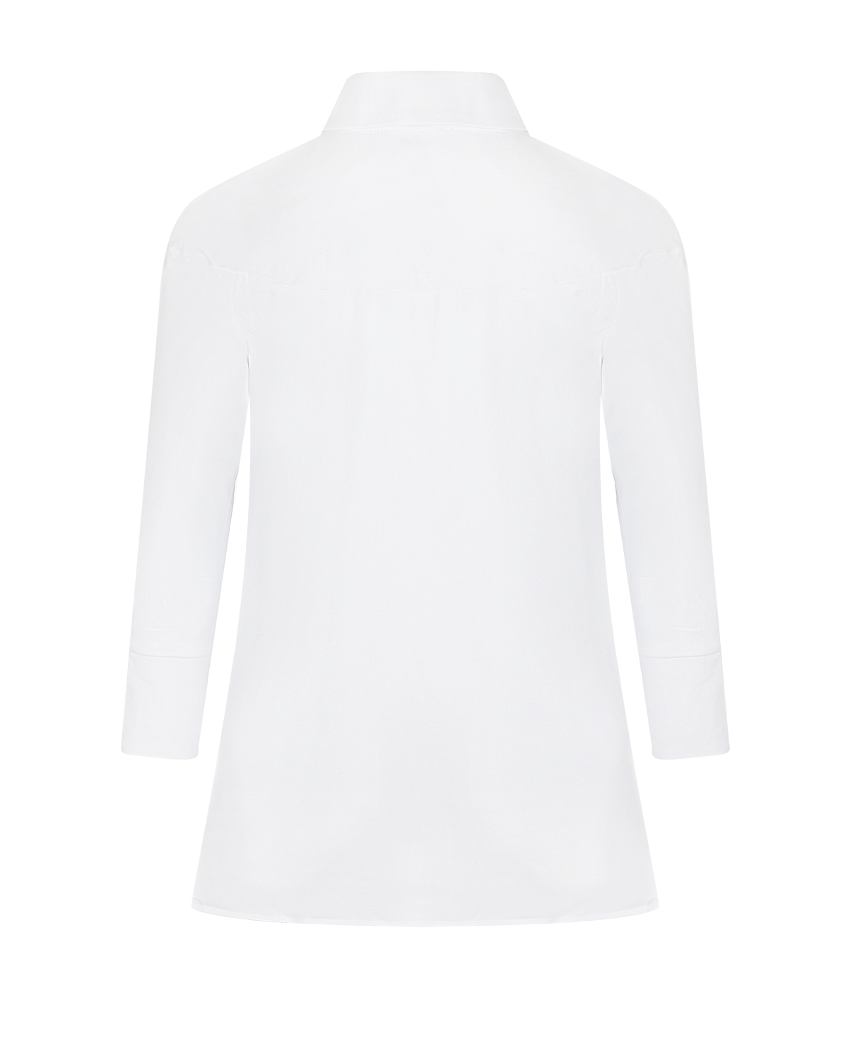 Белая блуза с рукавами 3/4 Attesa, размер 38, цвет белый Белая блуза с рукавами 3/4 Attesa - фото 5