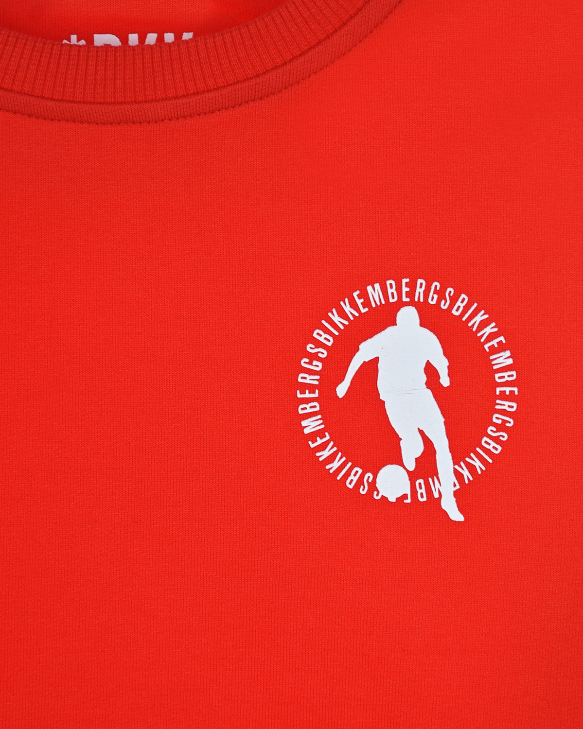 Красный свитшот с логотипом Bikkembergs детский, размер 116 - фото 3