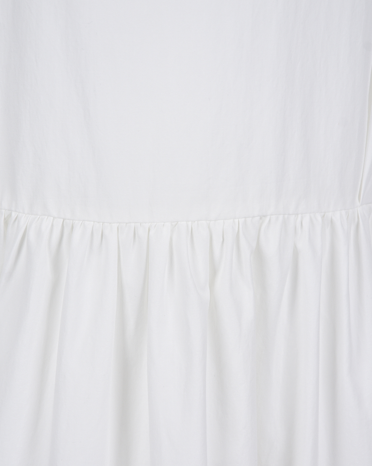 Белое приталенное платье Brunello Cucinelli детское, размер 140, цвет белый - фото 3