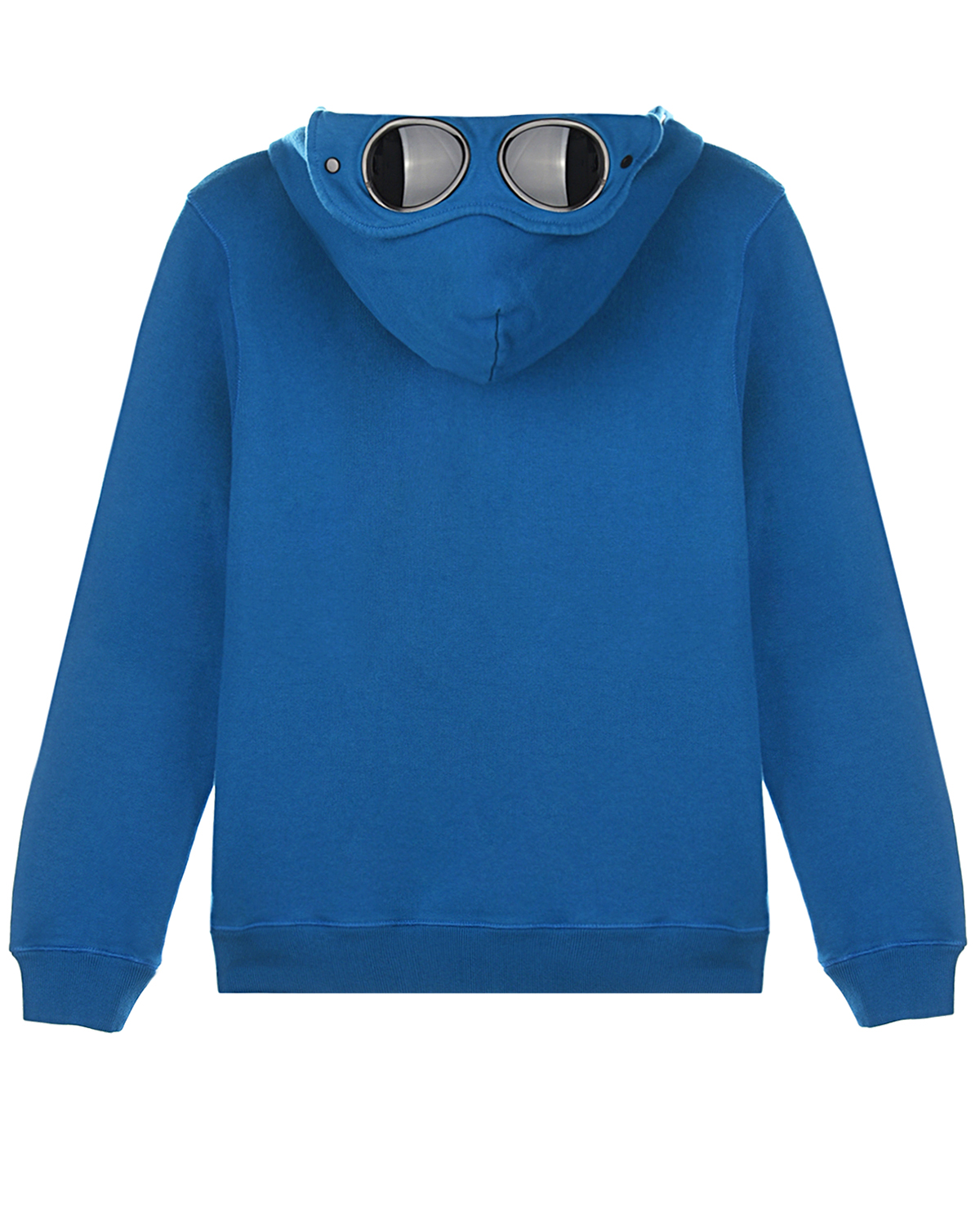 Синяя спортивная куртка с капюшоном CP Company детская, размер 140, цвет синий - фото 2