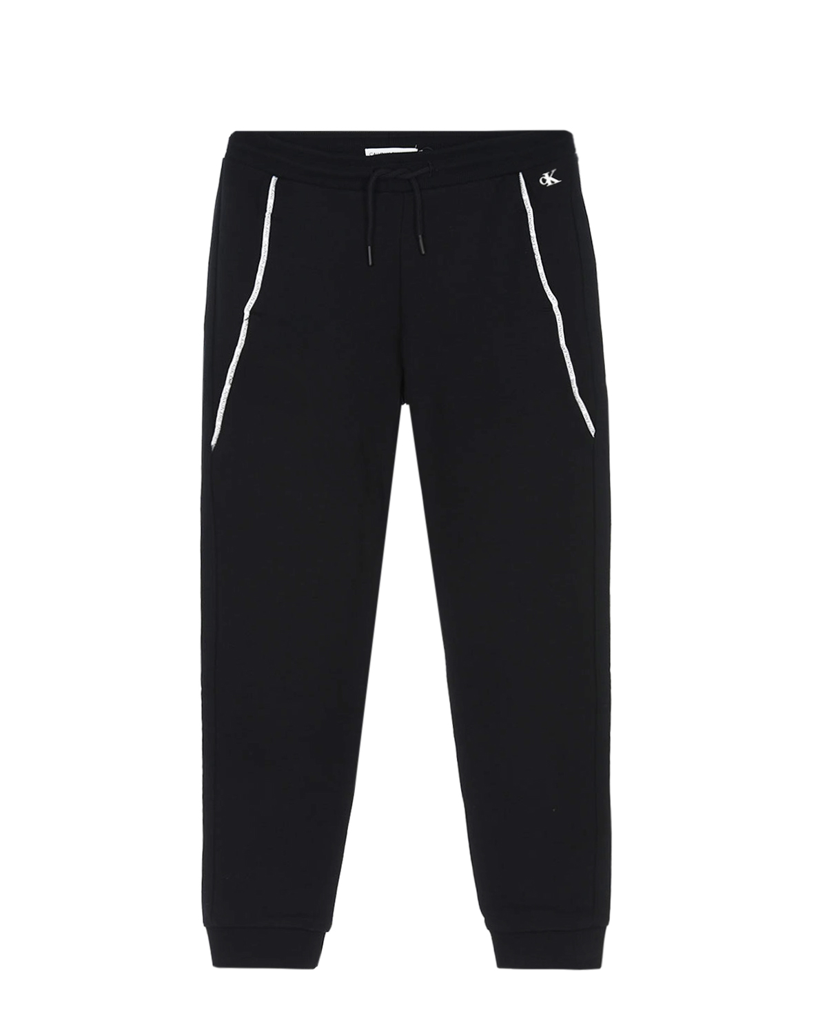 Спортивные брюки с брендированным кантом Calvin Klein