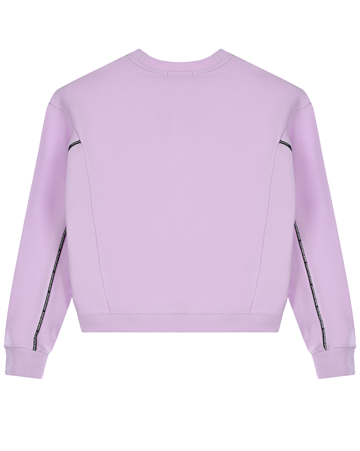 Сиреневый свитшот с логотипом Calvin Klein детский, размер 176, цвет нет цвета - фото 2