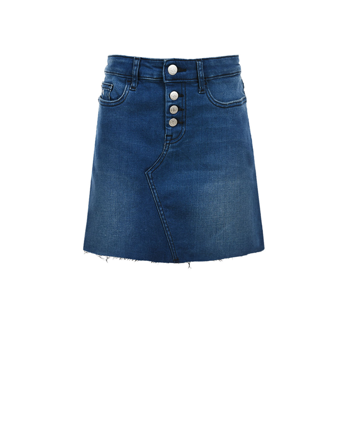 Синяя джинсовая юбка Calvin Klein
