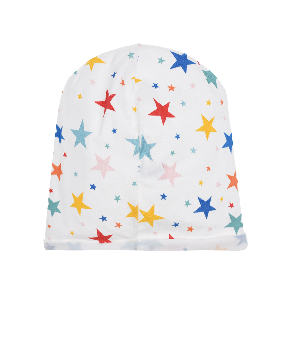 Белая шапка со звездами Catya детская, размер 49, цвет белый - фото 2