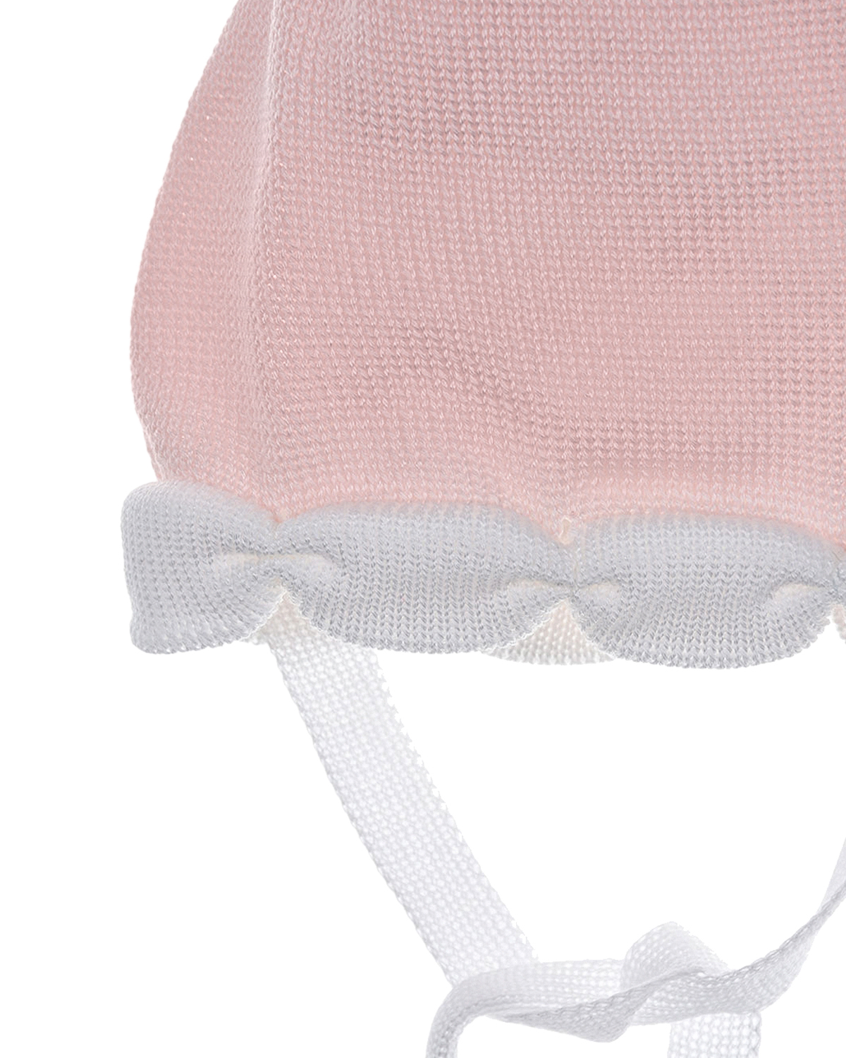 Розовая шапка на завязках Catya детская, размер 41, цвет розовый - фото 3