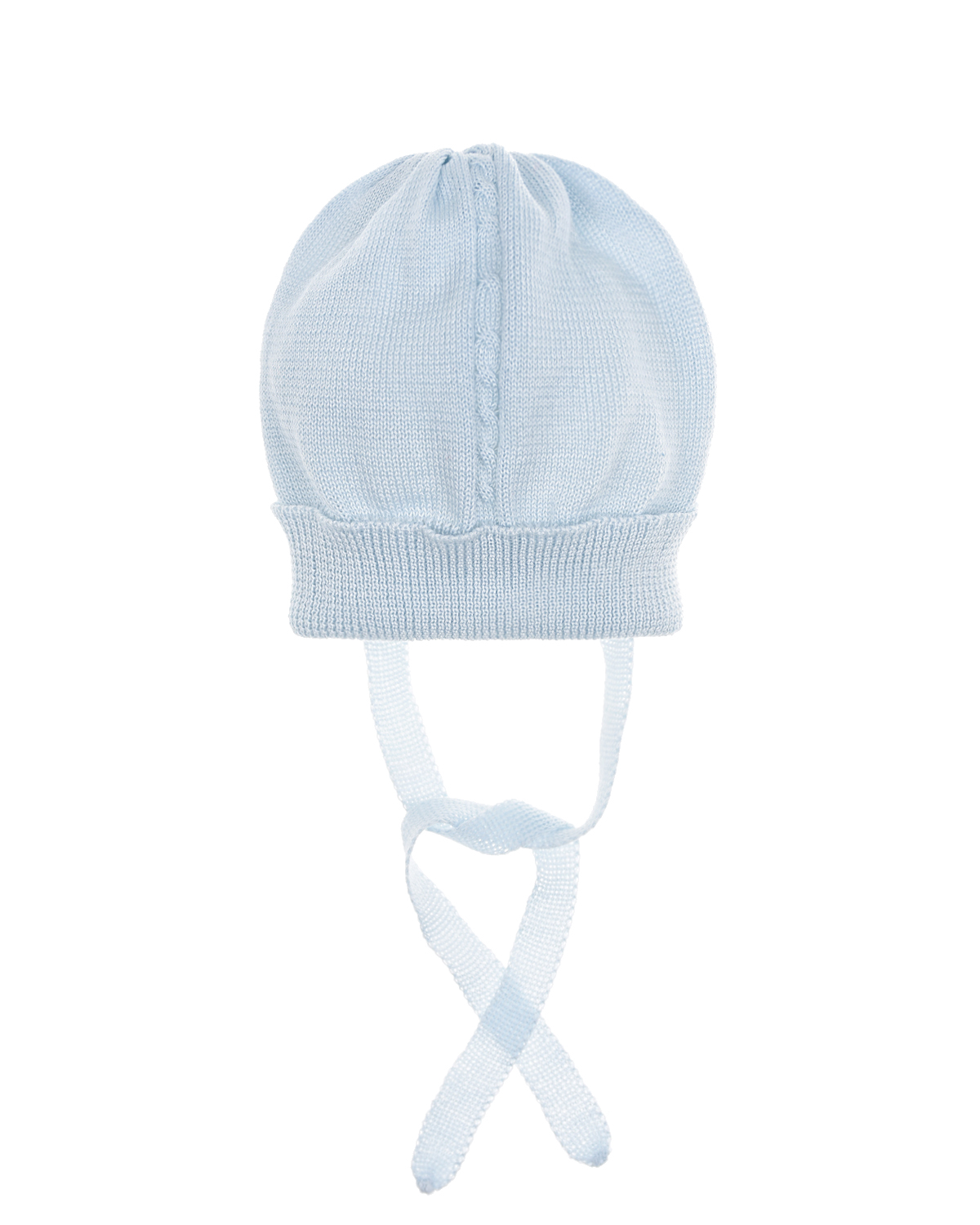 Голубая шапка из хлопка Catya детская, размер 41, цвет голубой - фото 1