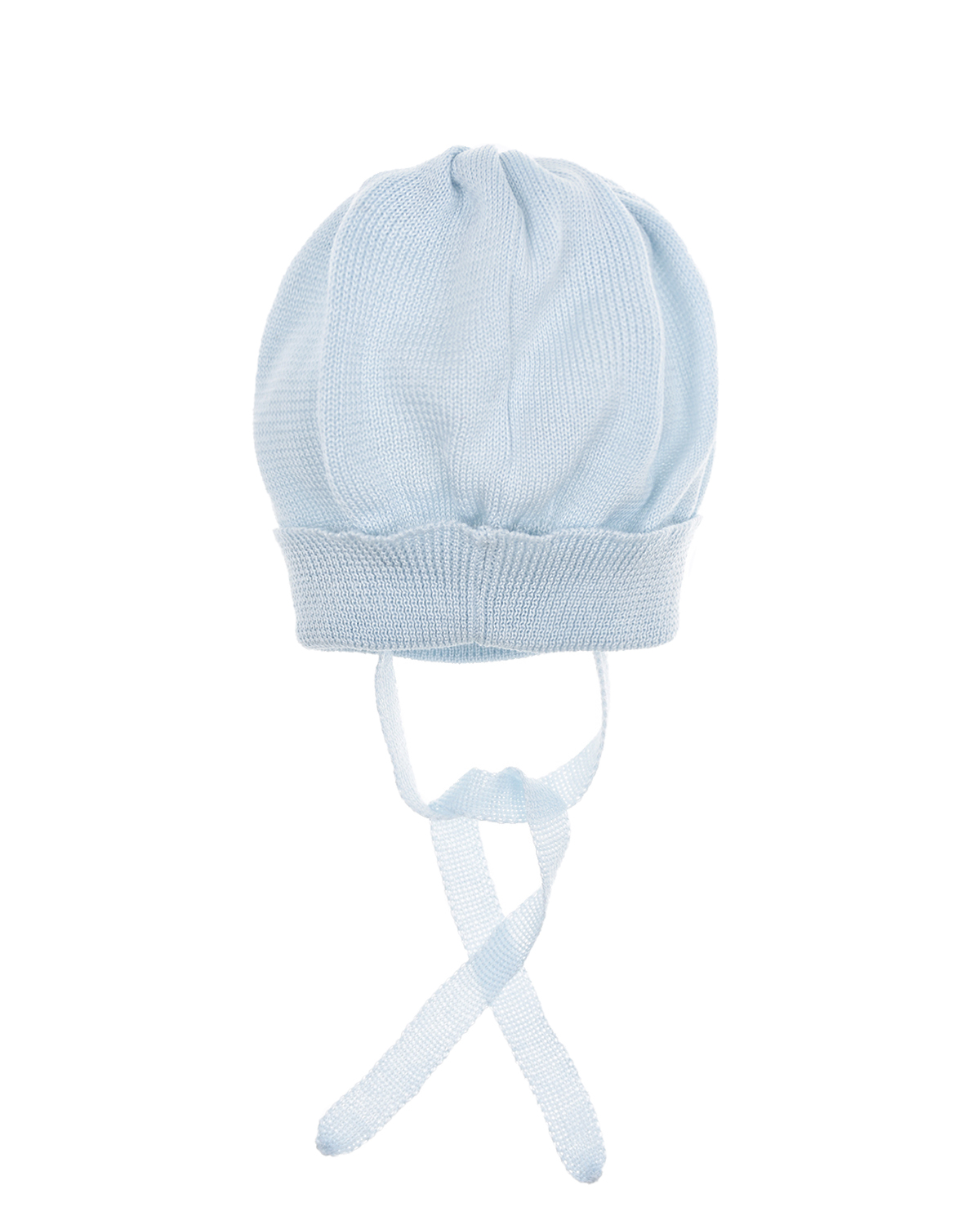 Голубая шапка из хлопка Catya детская, размер 41, цвет голубой - фото 2