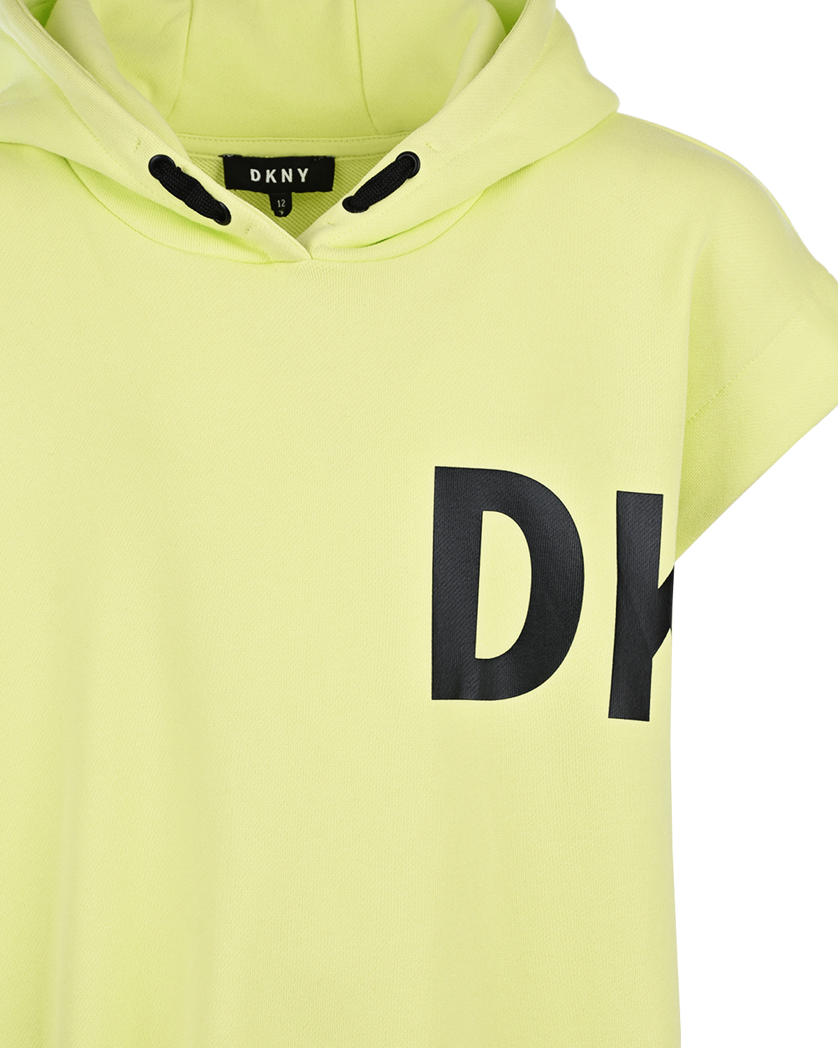 Платье лимонного цвета DKNY детское, размер 140 - фото 3