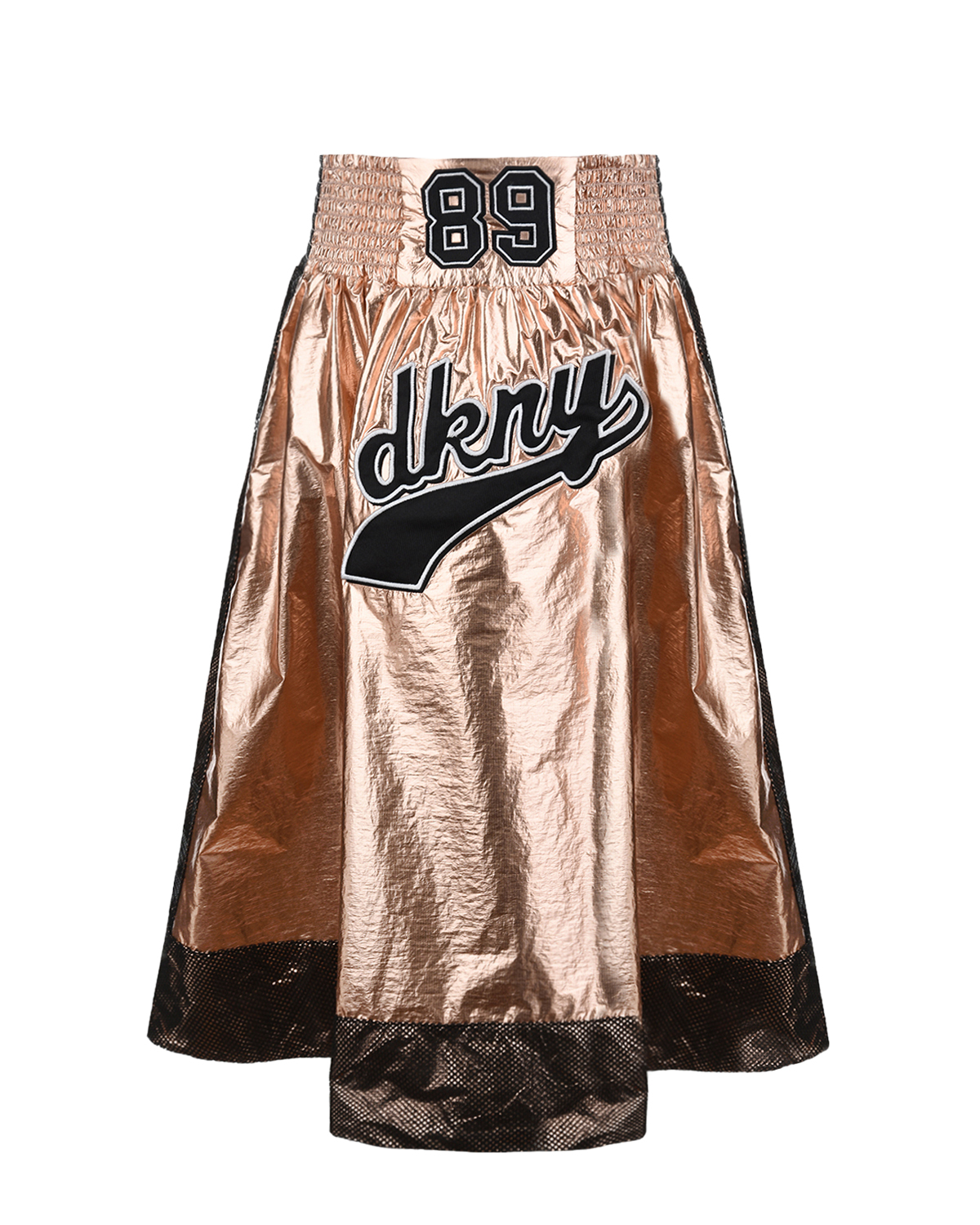 Юбка-миди с логотипом DKNY