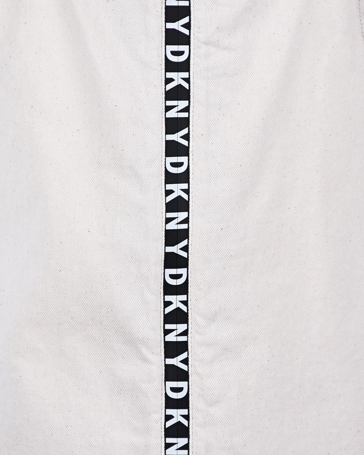 Кремовое платье на молнии DKNY детское, размер 140, цвет кремовый - фото 4