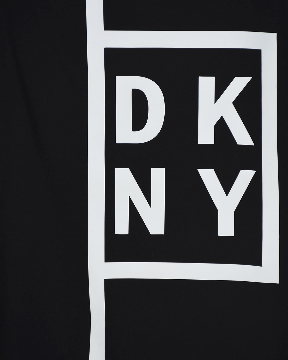 Толстовка-худи с широкими рукавами DKNY детская, размер 140, цвет черный - фото 3