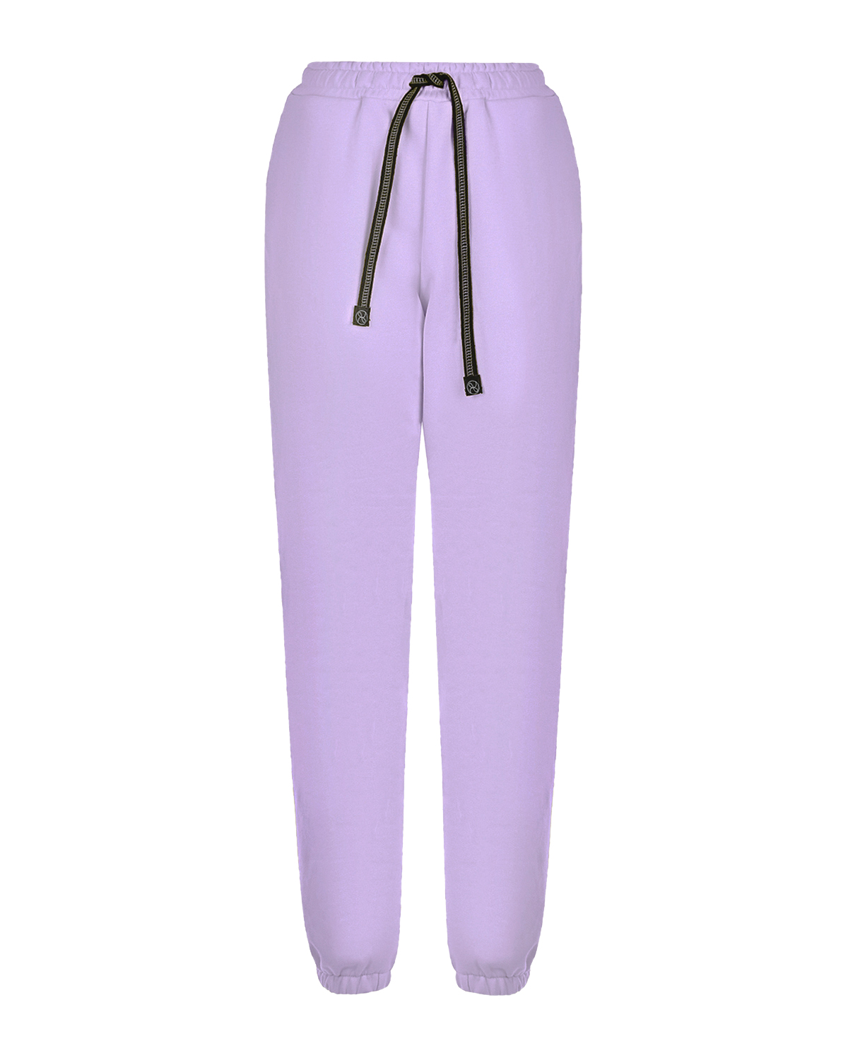 Сиреневые трикотажные брюки Dan Maralex, размер 42, цвет сиреневый - фото 1