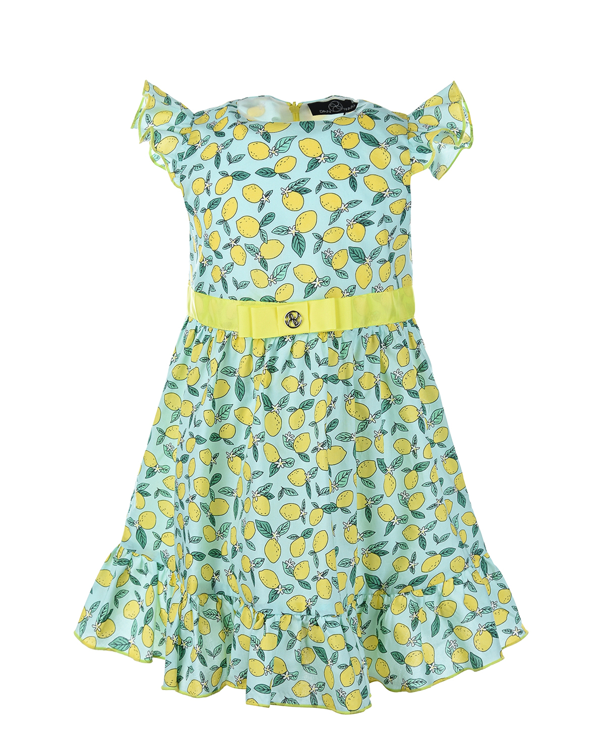 Платье с принтом "лимоны" Dan Maralex