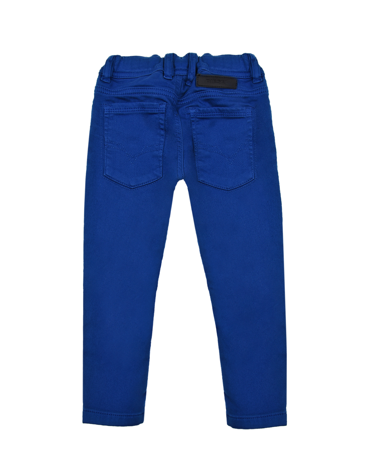 Синие джинсовые джоггеры Diesel детские, размер 80, цвет синий - фото 2