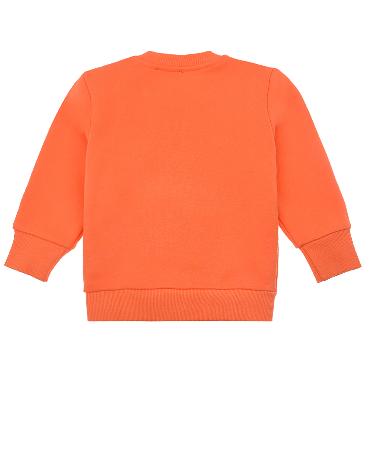 Оранжевый свитшот с логотипом Diesel детский, размер 80 - фото 3