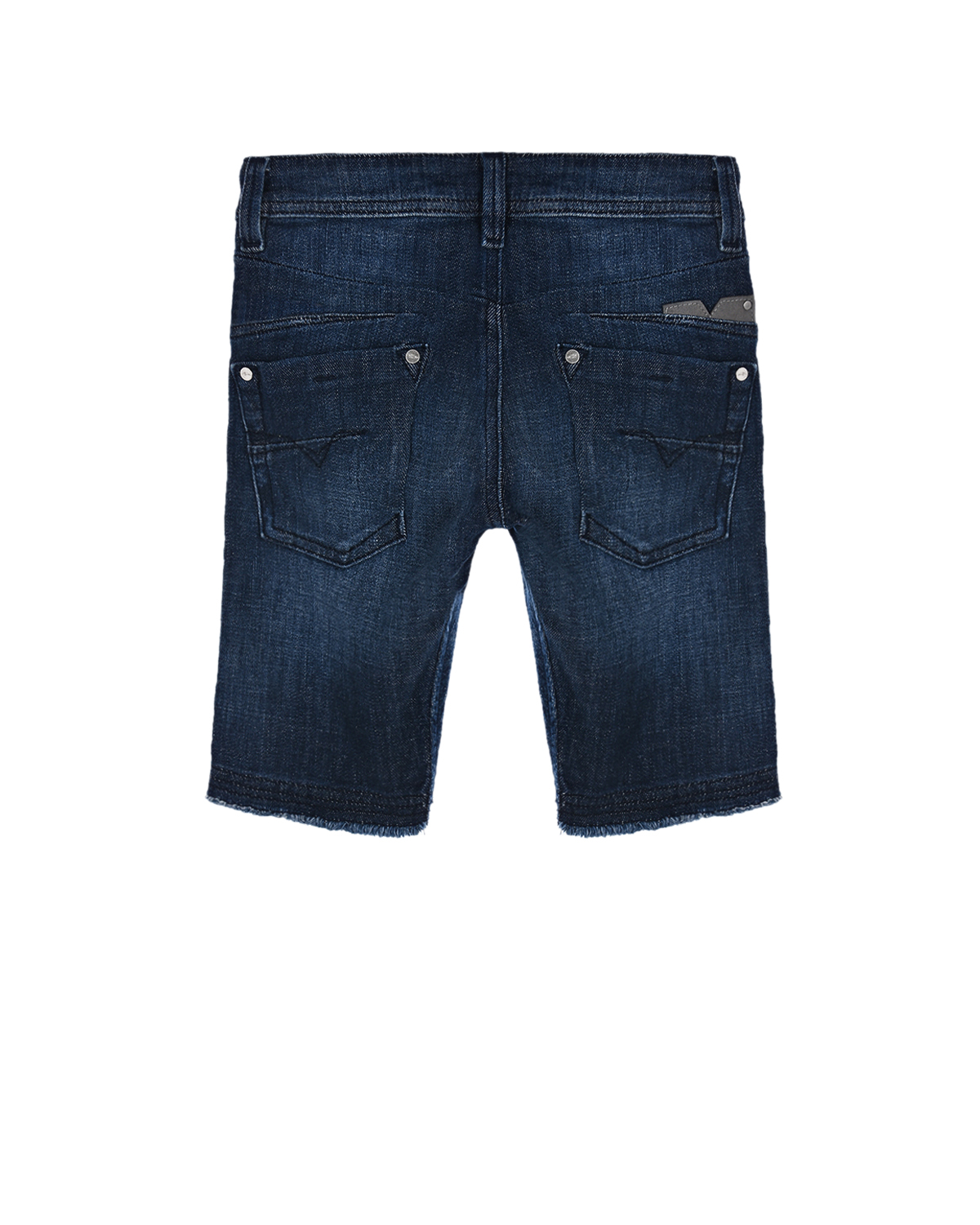 Синие джинсовые бермуды Diesel детские, размер 116, цвет синий - фото 2