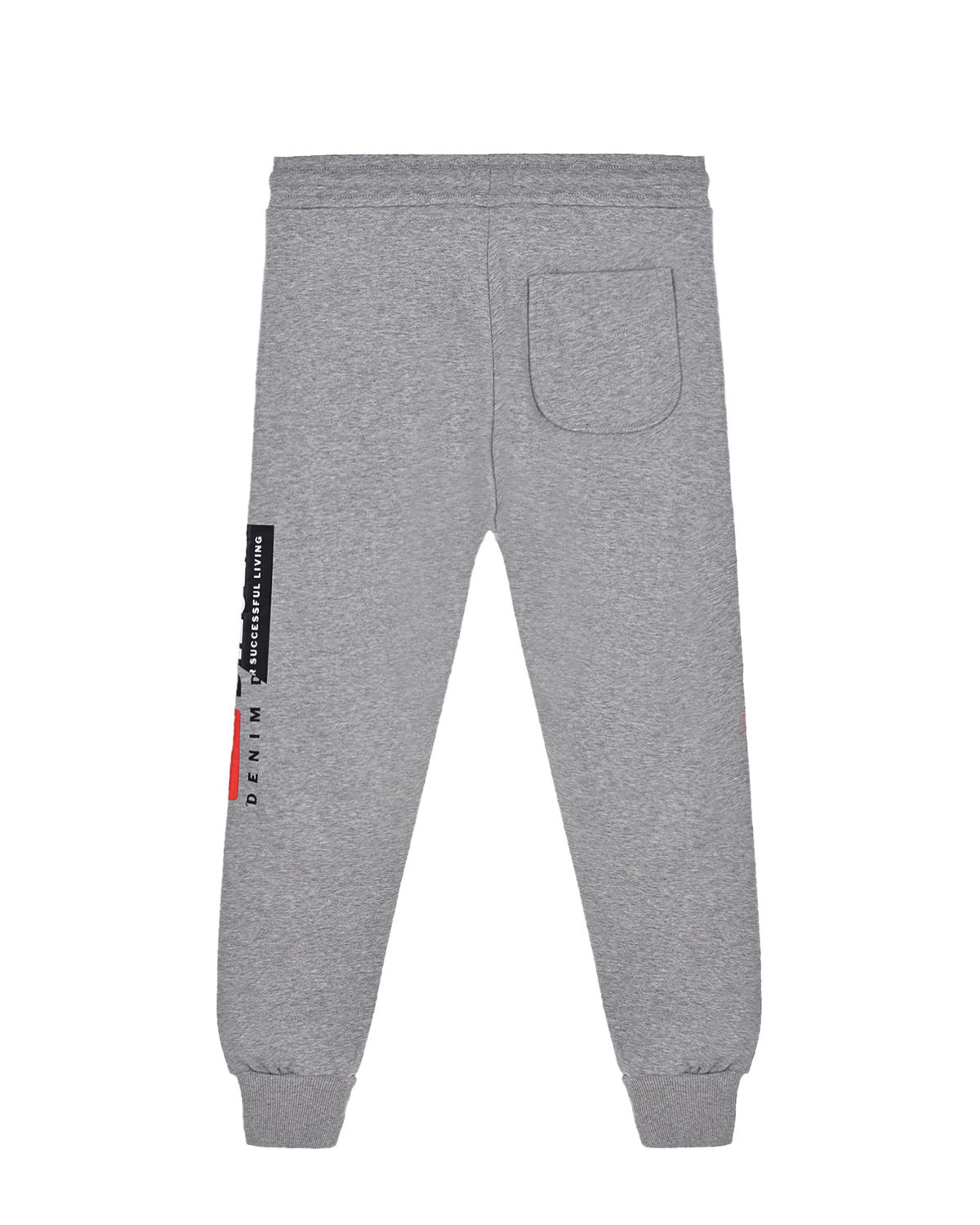 Серые спортивные брюки с флисовой подкладкой Diesel, размер 104, цвет серый - фото 2