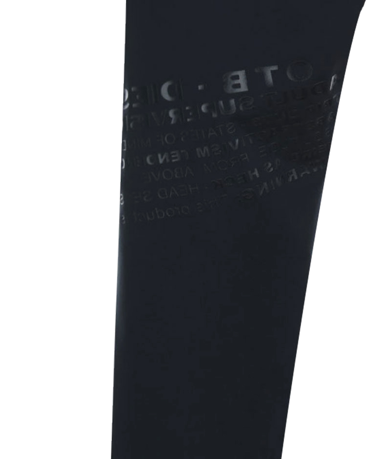 Черные укороченные леггинсы Diesel детские, размер 128, цвет черный - фото 3