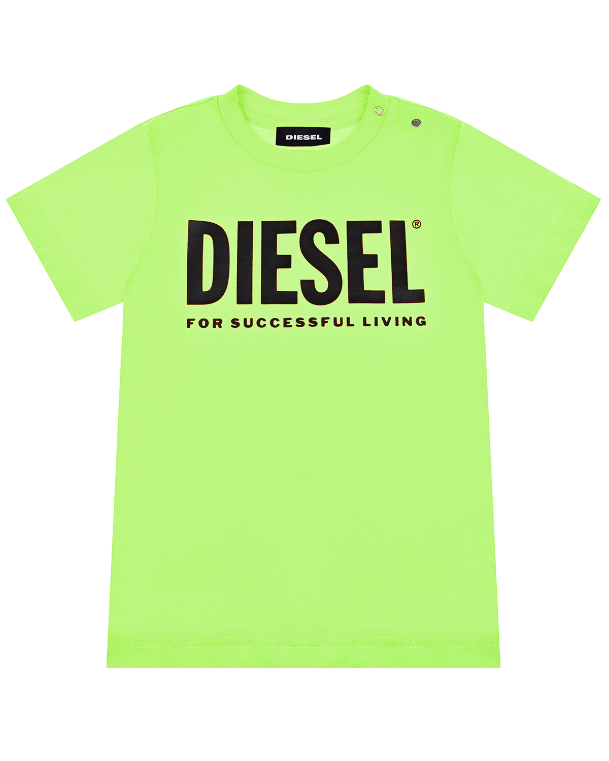 Желтая футболка Diesel детская, размер 92, цвет желтый - фото 1