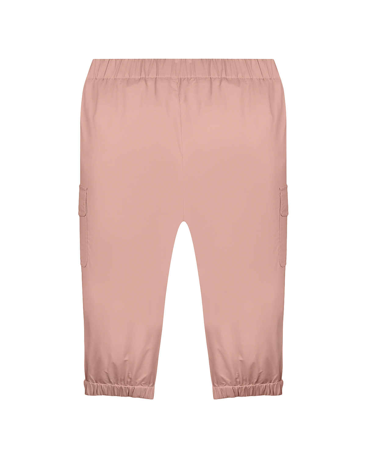 Розовые брюки-карго из поплина Dior детские, размер 80, цвет розовый - фото 2