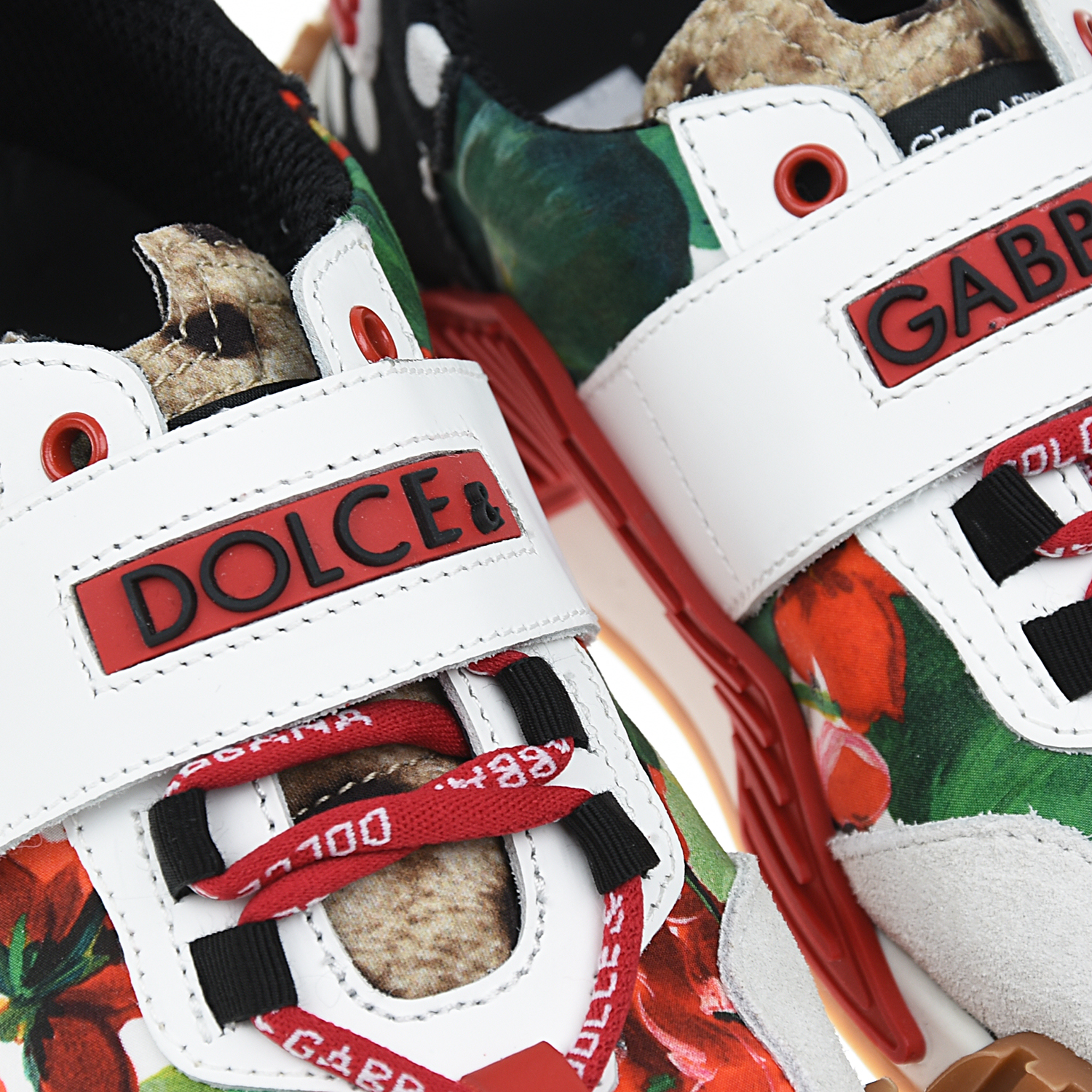 Кроссовки patchwork Dolce&Gabbana детские, размер 29, цвет нет цвета - фото 7