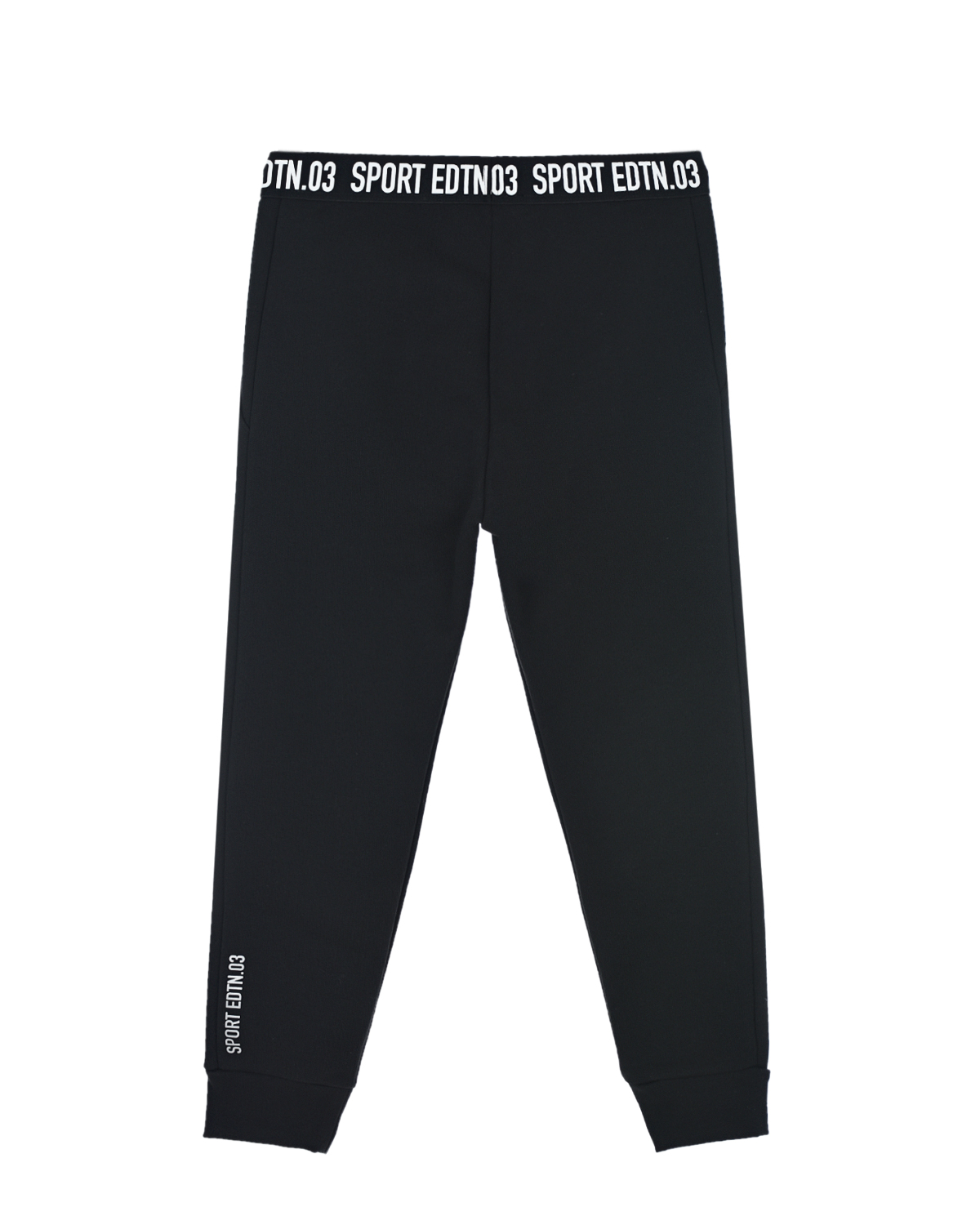 Черные спортивные брюки sport edtn 03 Dsquared2 детские, размер 152, цвет черный - фото 2