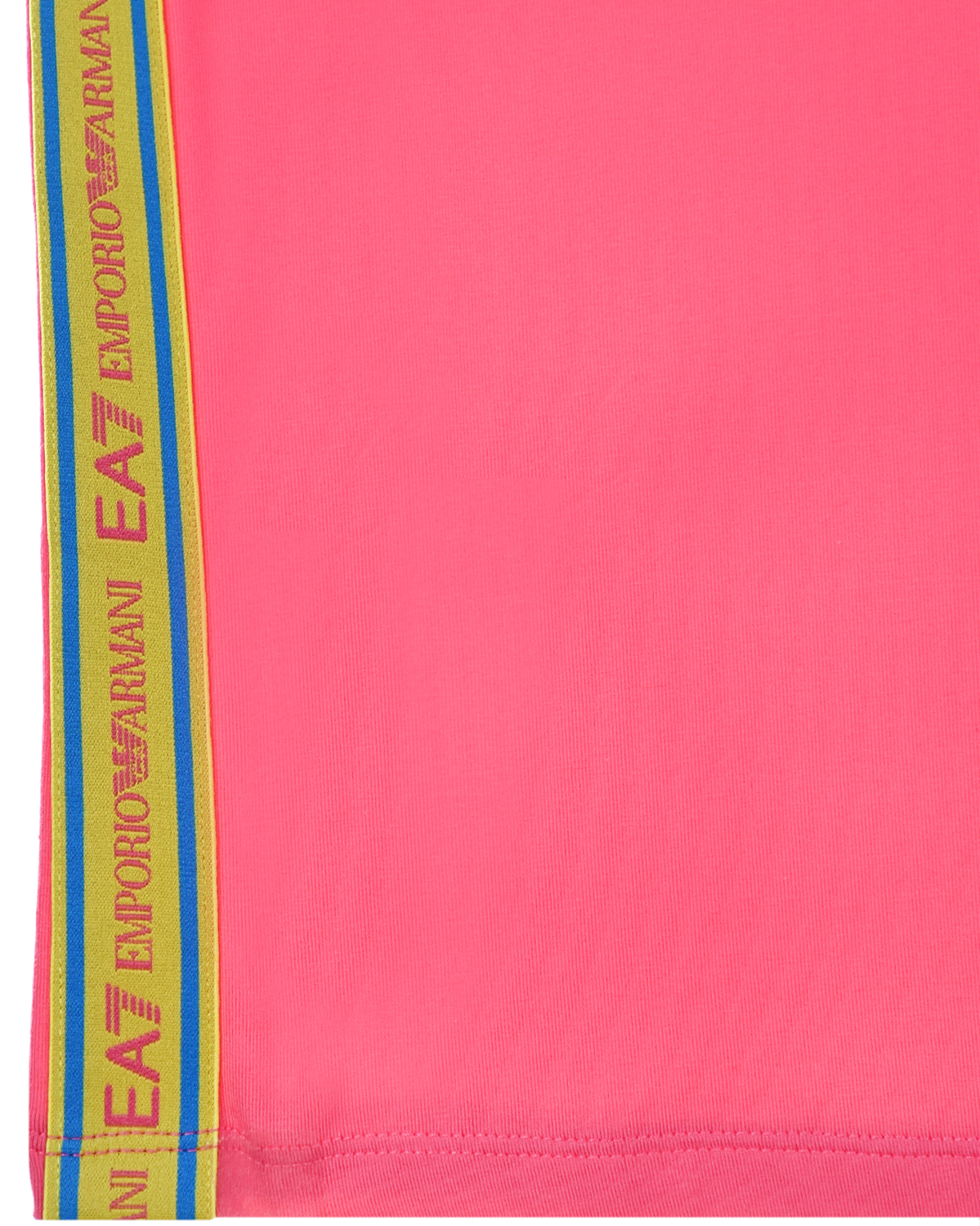 Футболка цвета фуксии Emporio Armani детская, размер 152 - фото 4