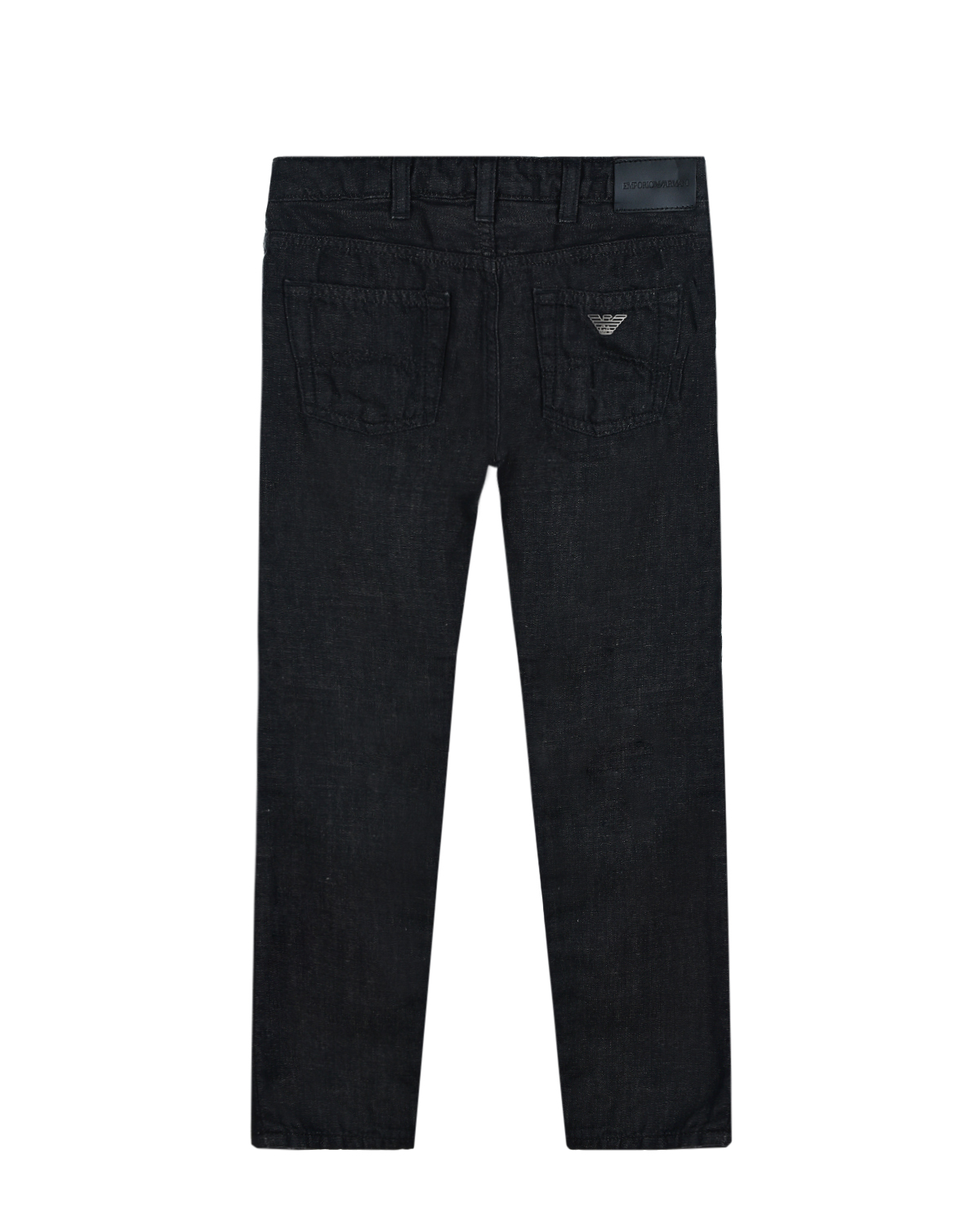 Черные джинсовые брюки Emporio Armani детские, размер 134, цвет черный - фото 2